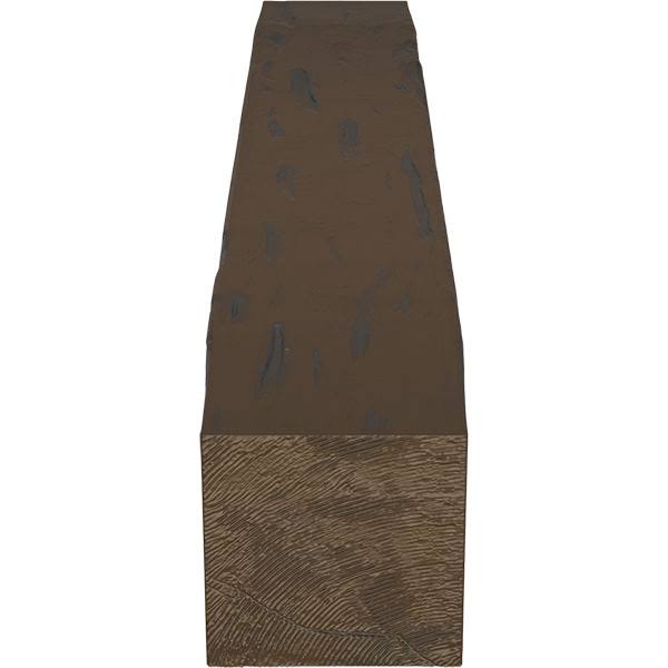 Burnished Mahogany Faux Wood Fireplace Mantel I904422