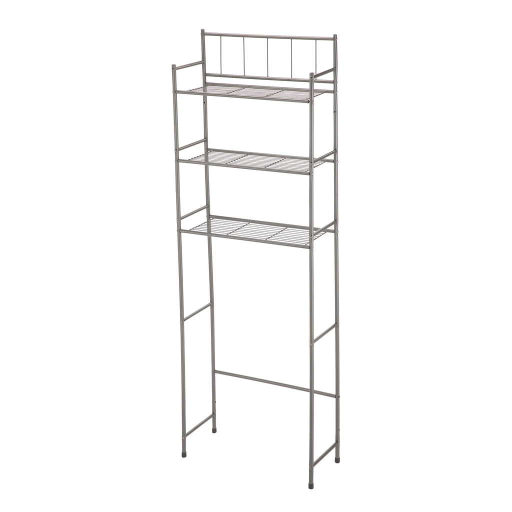 4 Piece Steel Satin Nickel Bath Shelves Set H191