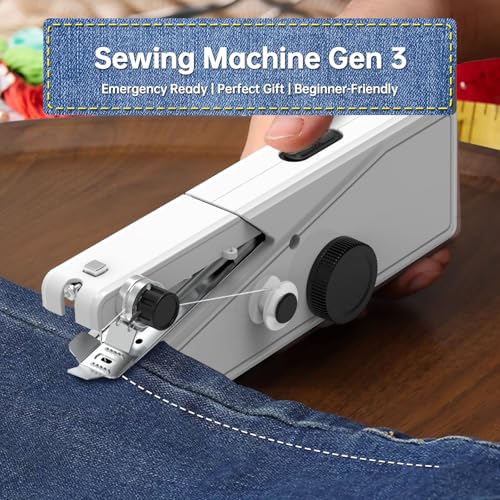 Handheld Cordless Portable Mini Sewing Machine with Kit V809