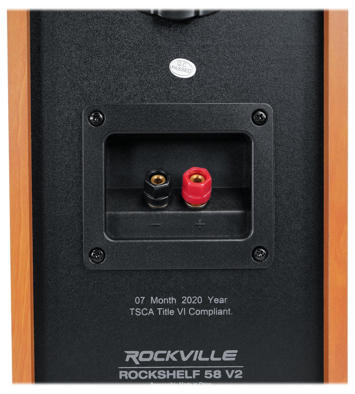Receiver with 2 Bookshelf Speakers, Stands, and Speaker Wire B368869