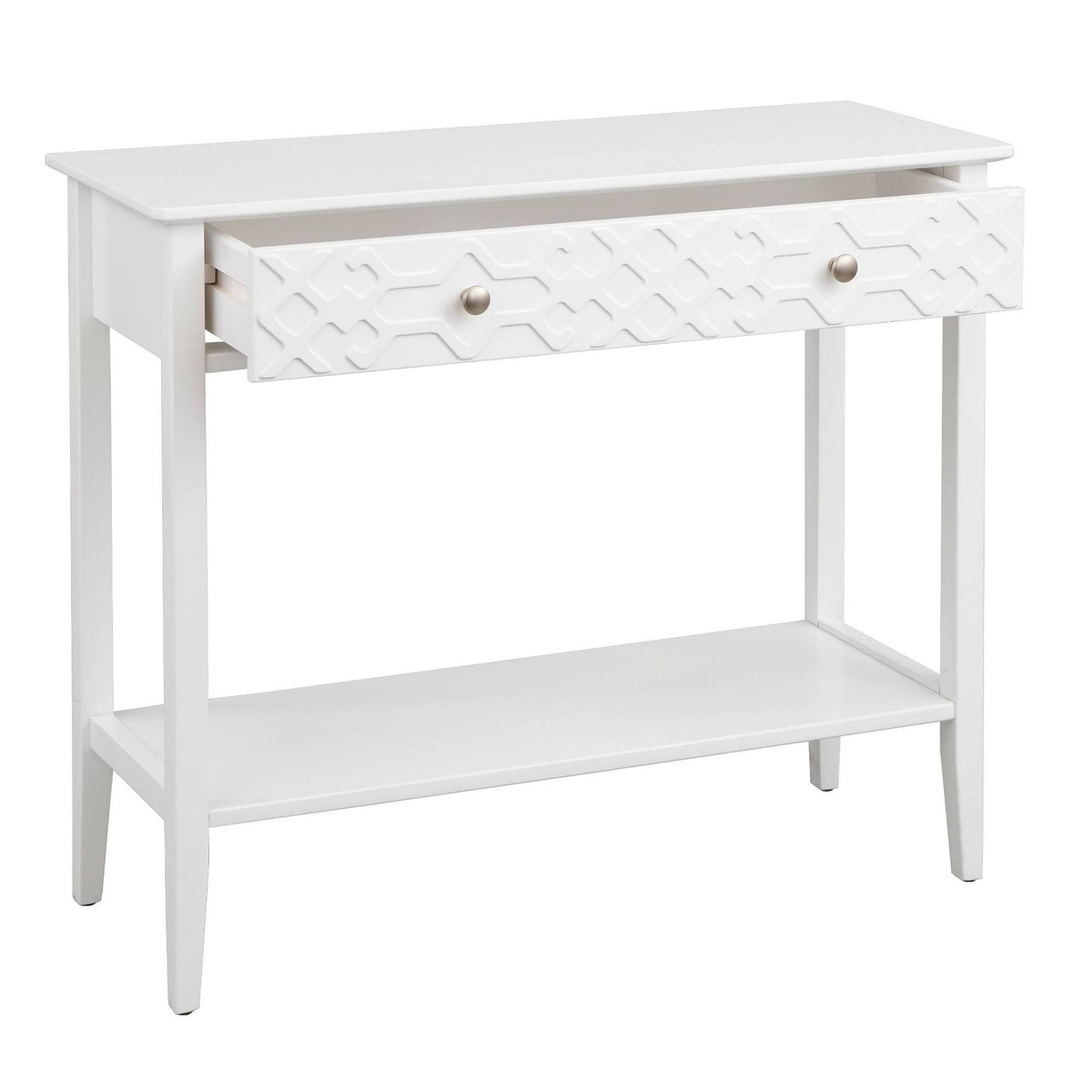 White Console Table K6028