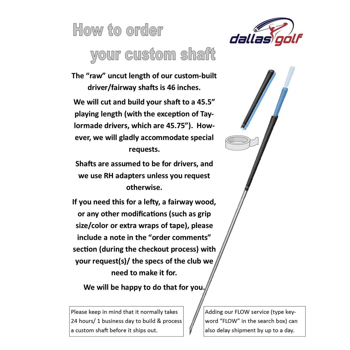 Stiff Shaft W29798
