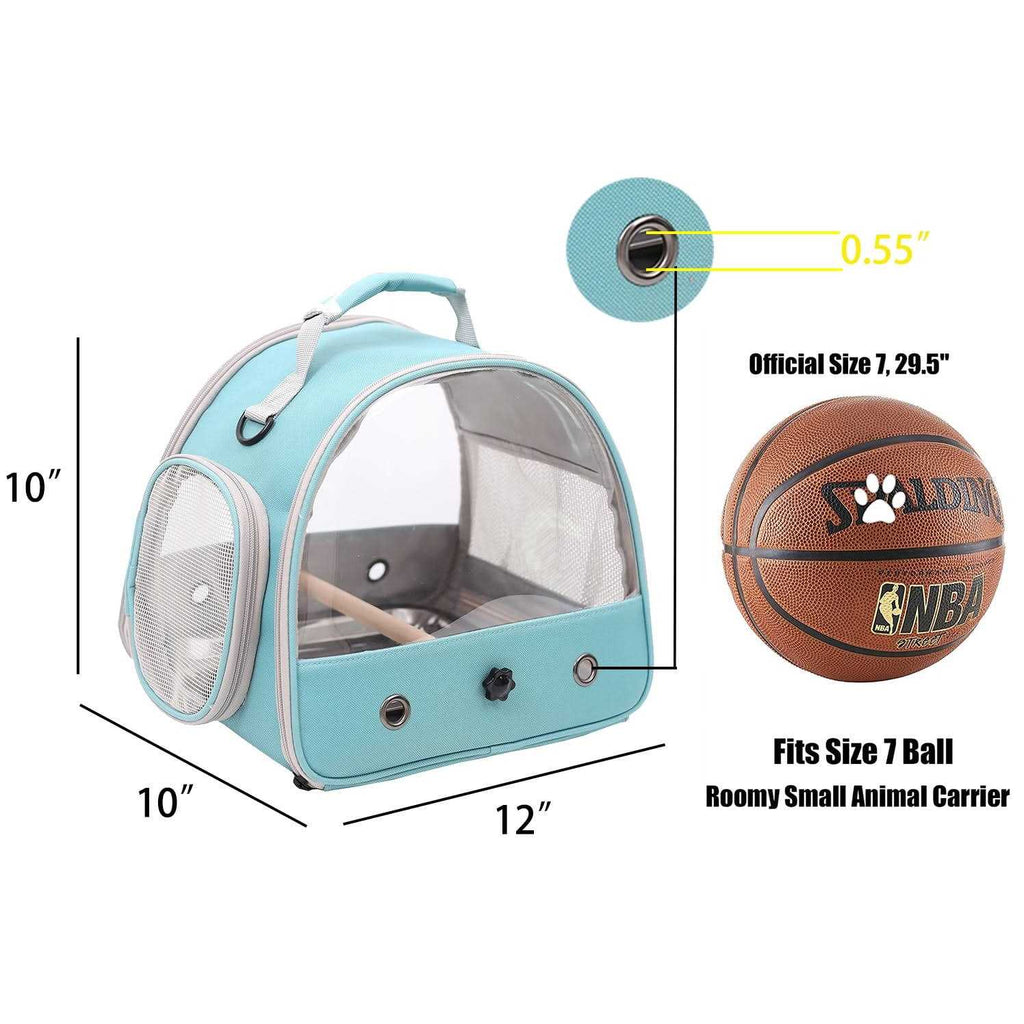 Small Bird Cage with Standing Perch and Stainless Steel Tray T84016