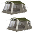 16 x 11' 8 Person 3 Season Screen Room Camping Tent (2 Pack) R124234