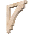 Douglas Fir Arts & Crafts Smooth Bracket W31610
