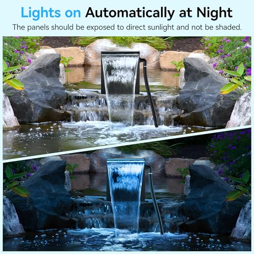 304 Stainless Steel Pond Waterfall Spillway with Pump Kit R599917