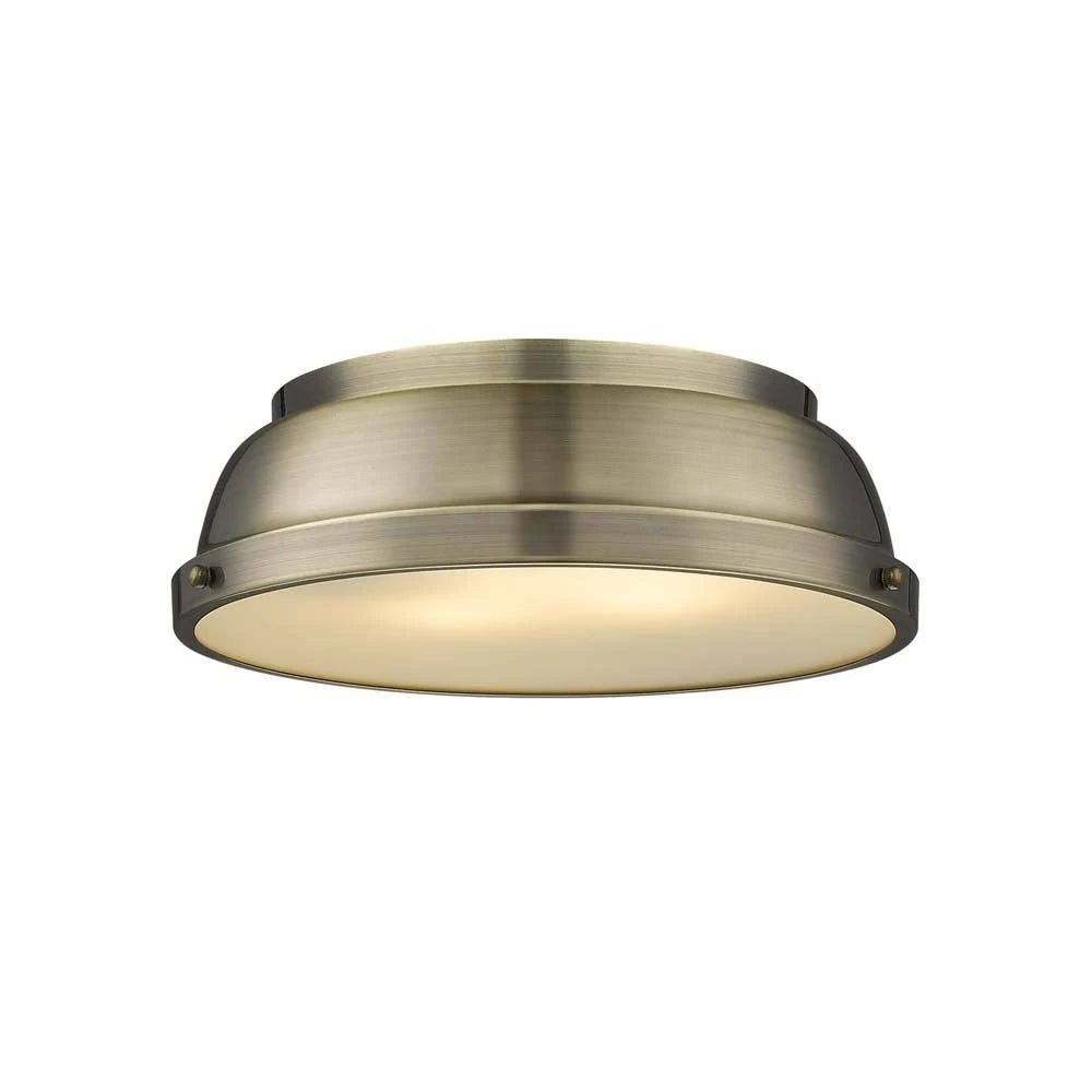 Black Red Flush Mount Light K440626