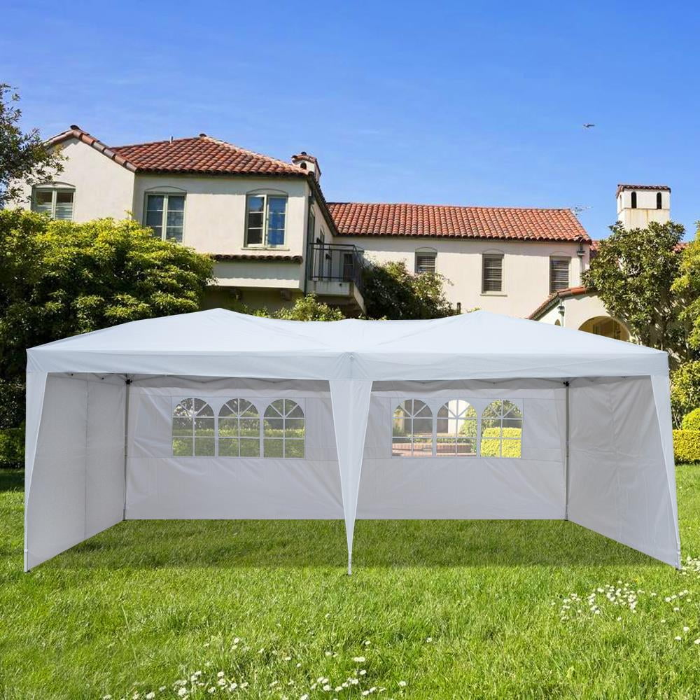 10'X20' Pop up Canopy Tent White Q524