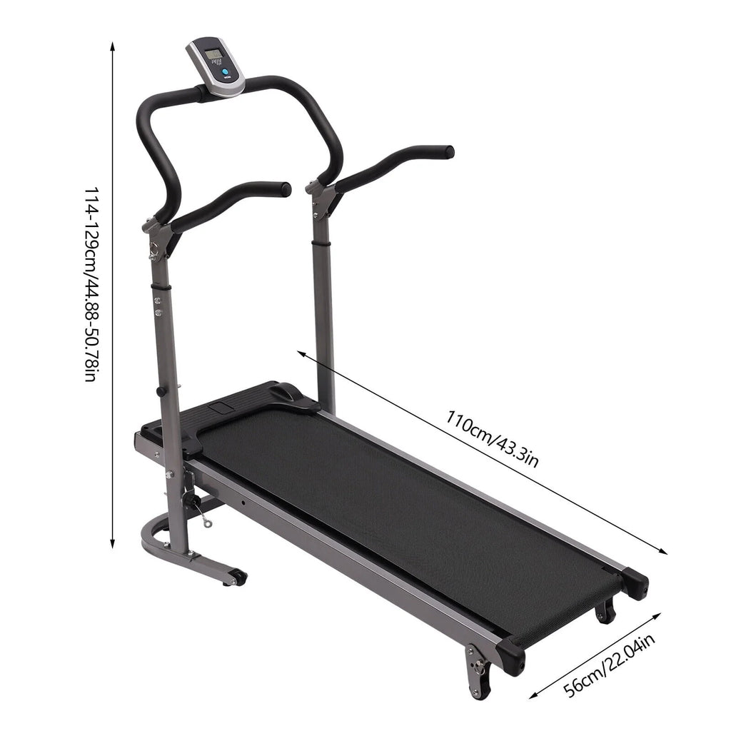 Folding Treadmill Low Noise Pink Q116