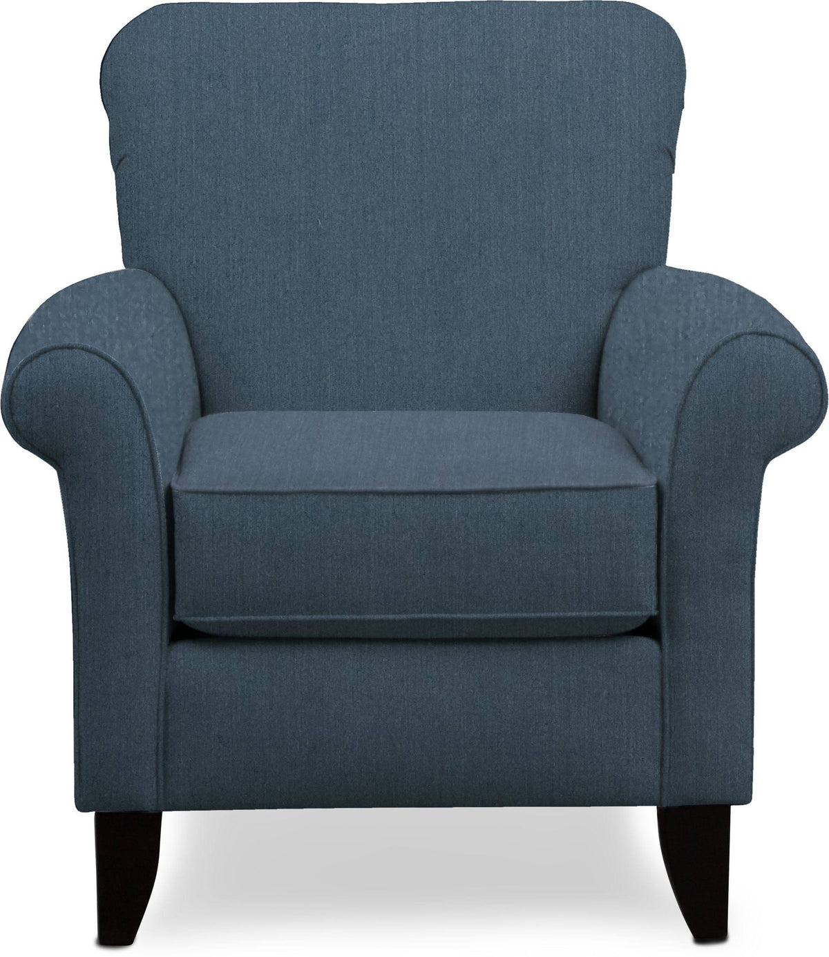 Navy Performance Fabric Accent Chair E7604