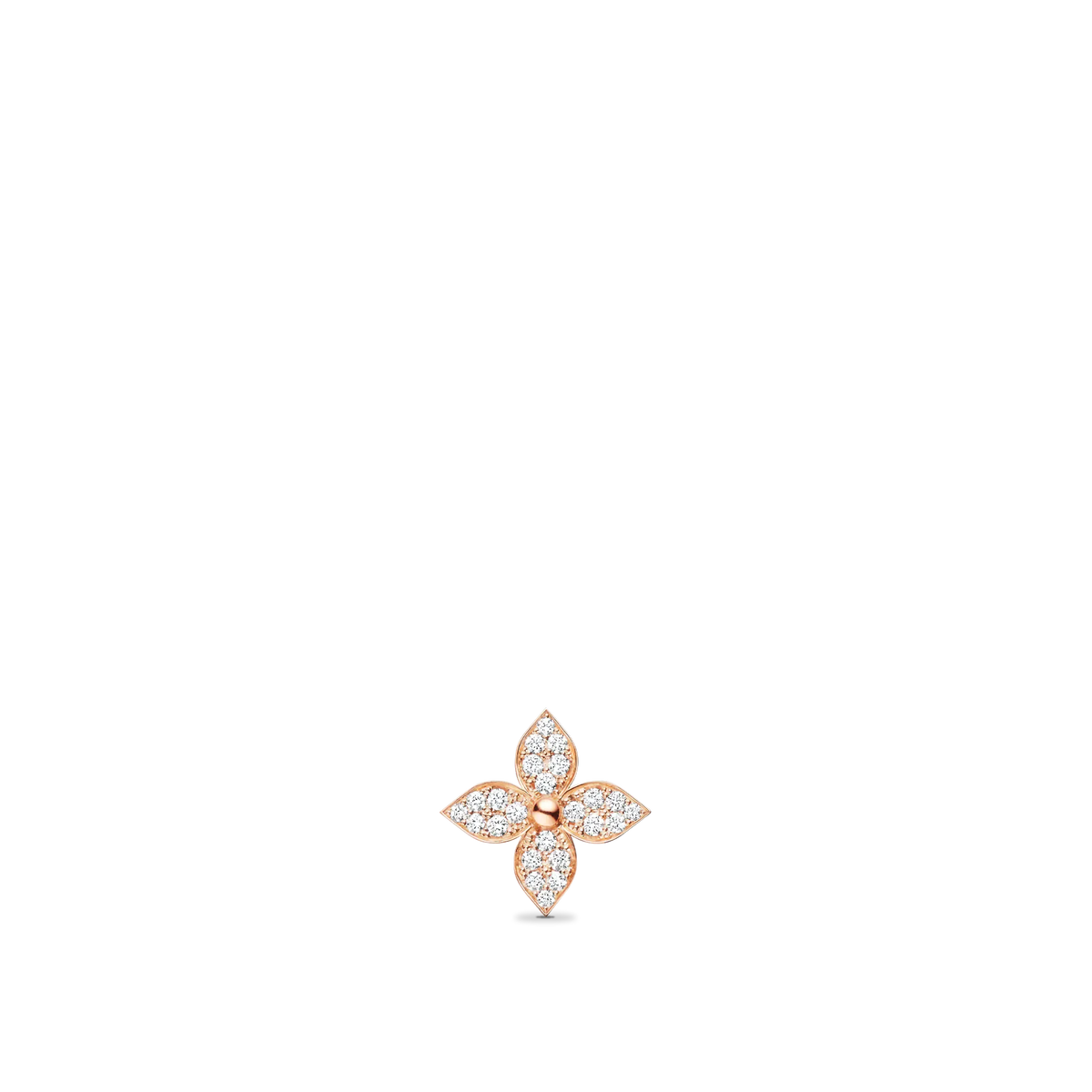 Rose Gold and Diamond Stud Earrings L247650
