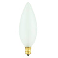 40 Watt Incandescent Candelabra Bulb Frost, 100 Packs N6606