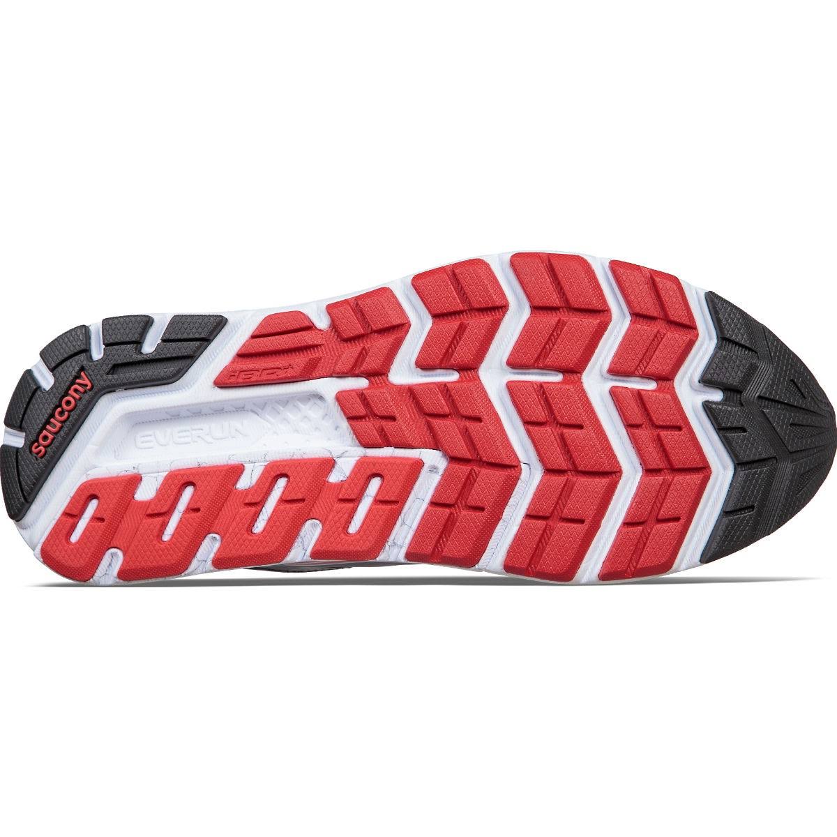 Grey/Black/Red Men&s Size 8.5 Running Shoes N3277