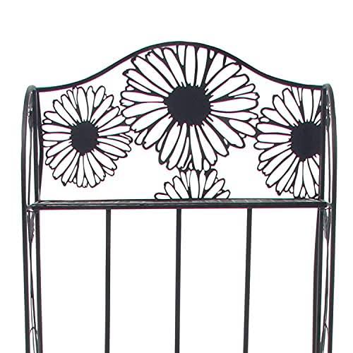 Black Iron Baker's Rack A771