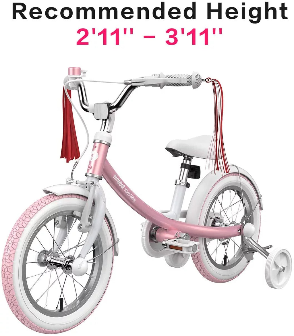 Kids 14 In. Pink Bicycle with Training Wheels A8328