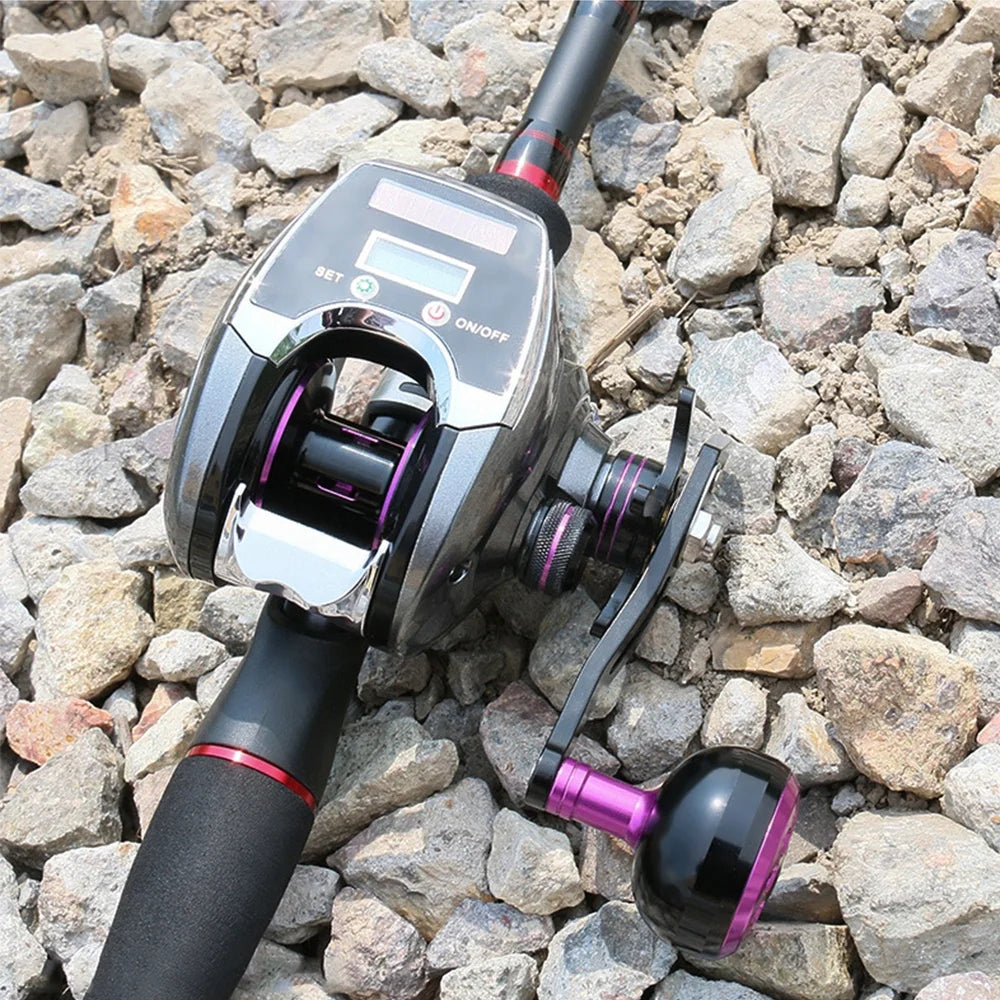 6+1BB Baitcasting Reel with 8.0 1 Gear Ratio W797