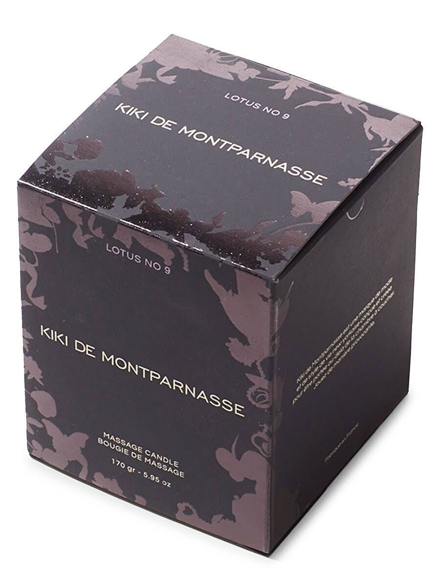 Large Lotus Massage Oil Candle Z3500