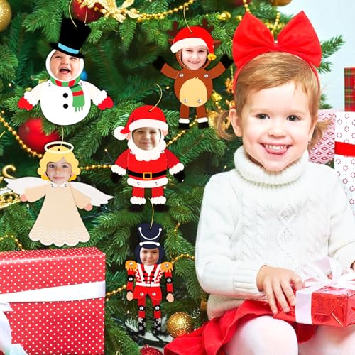 28 Pack Christmas Photo Frames Paper Crafts V158546