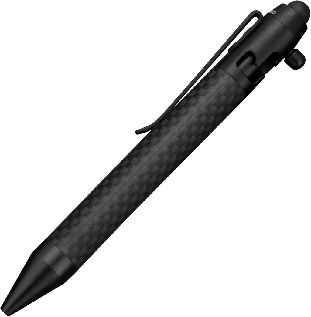 Titanium Bolt Action Pen with Pocket Clip K7478