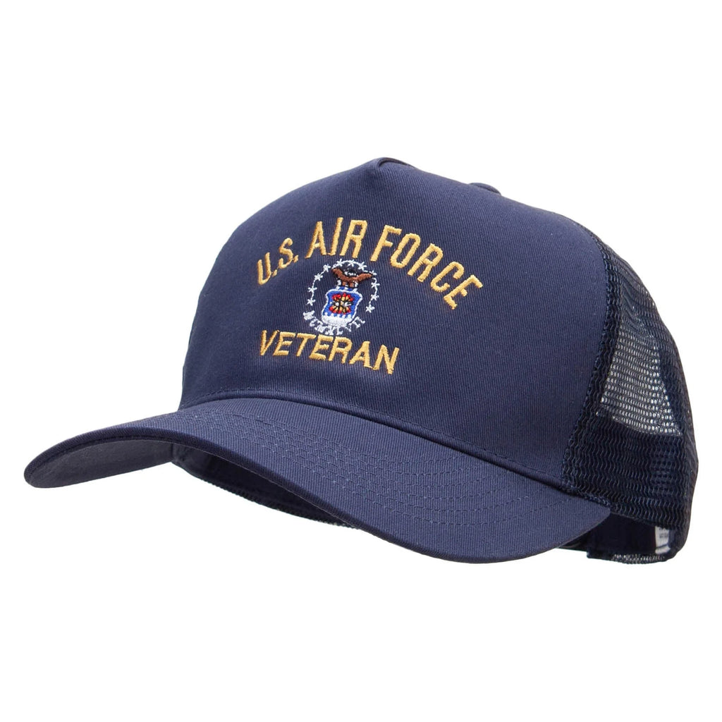 Navy Trucker Mesh Cap X1228