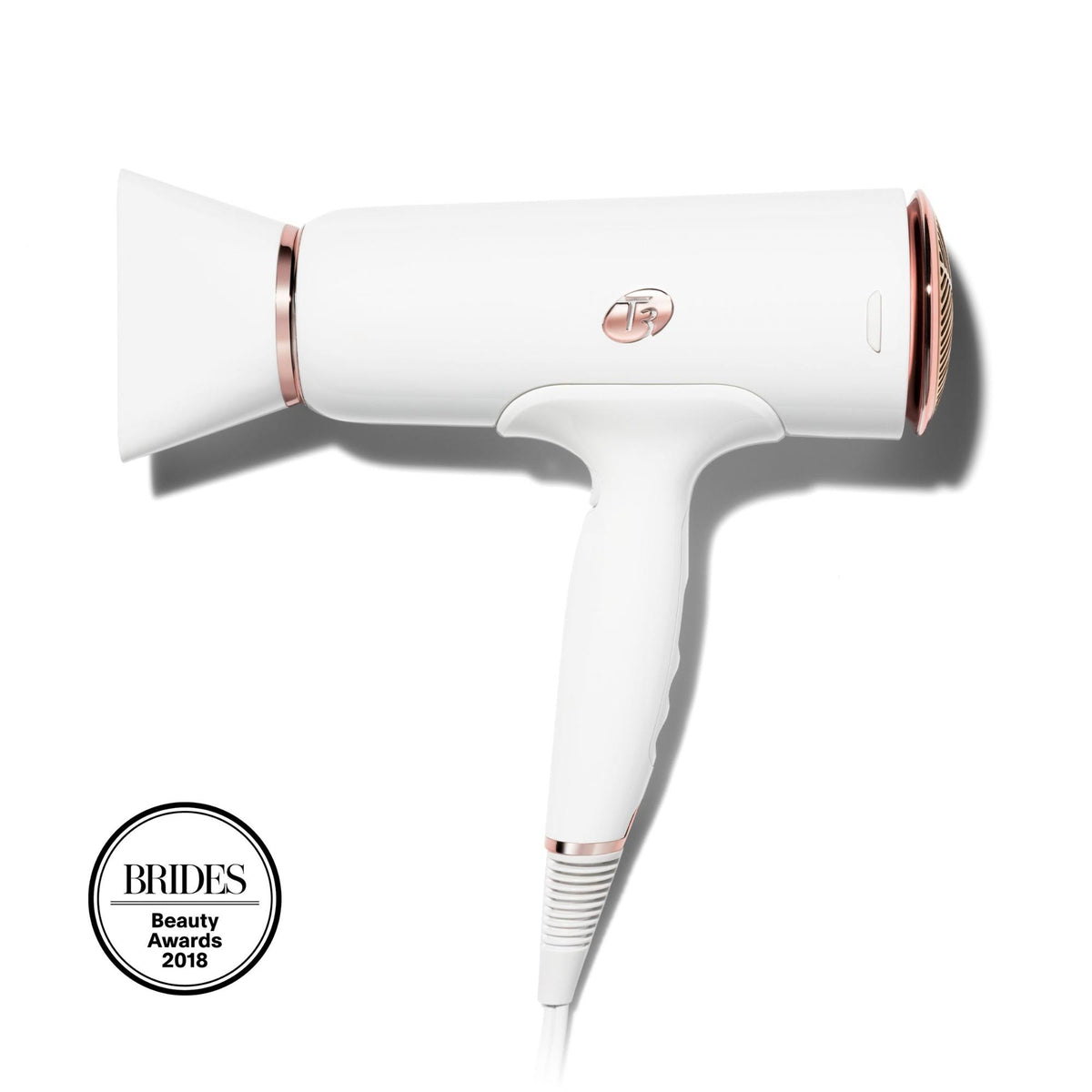 Ionic Hair Dryer and SinglePass Curl 1.25x22 in White K9258