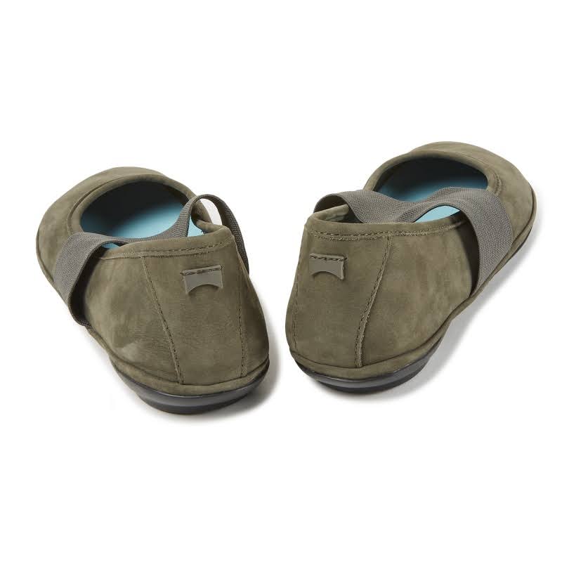 Green Nubuck Mary Jane Shoes H190945