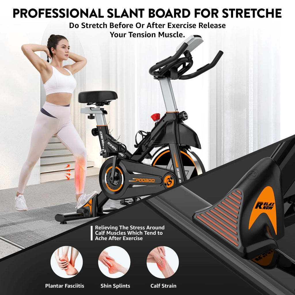 Indoor Cycling Bike Stationary Magnetic Resistance 35lbs B524725