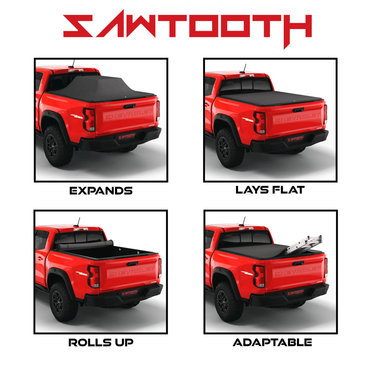 Sawtooth Expandable Tonneau Cover R4231