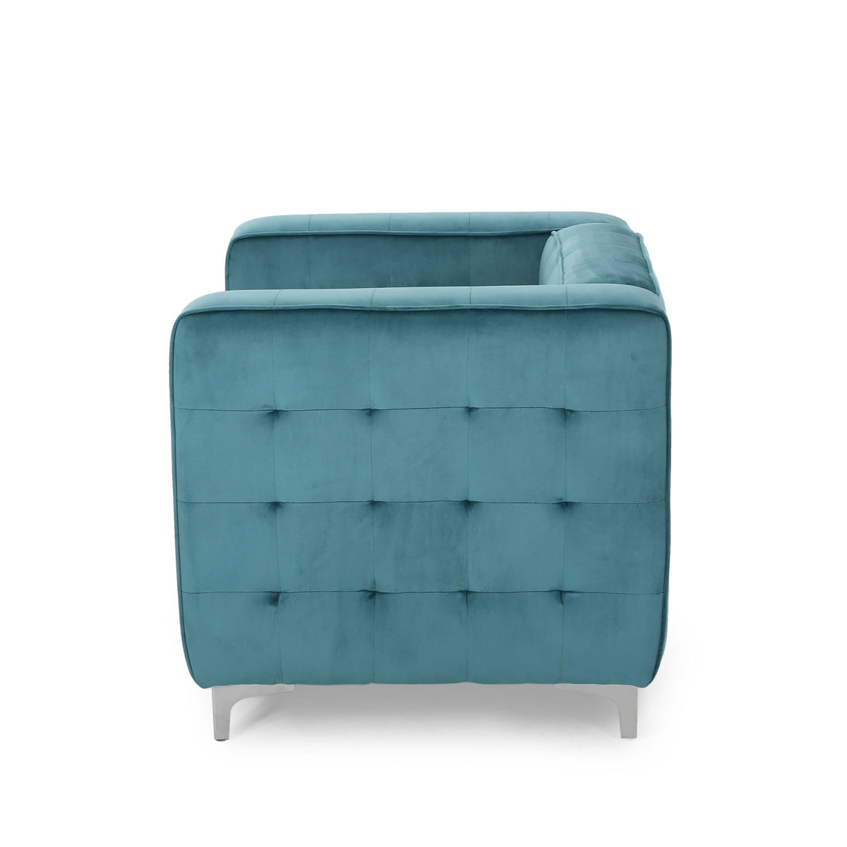 Velvet Cube Club Chair O5724