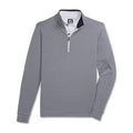 Navy / White Houndstooth Jacquard Quarter-Zip Size 3XL Q187616