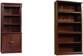 Library with Doors & 5 Shelf Bookcase F4337