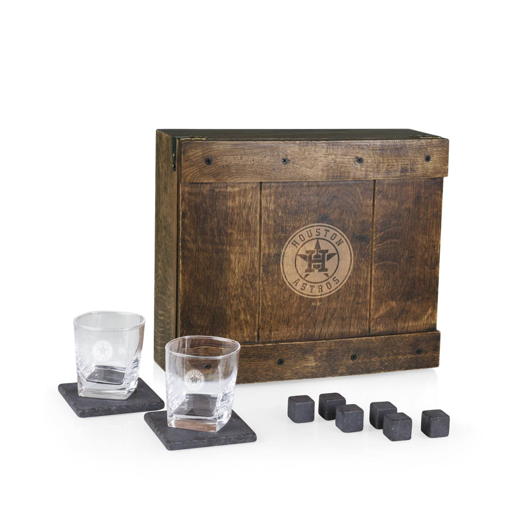 Oak Whiskey Box Gift Set D316239