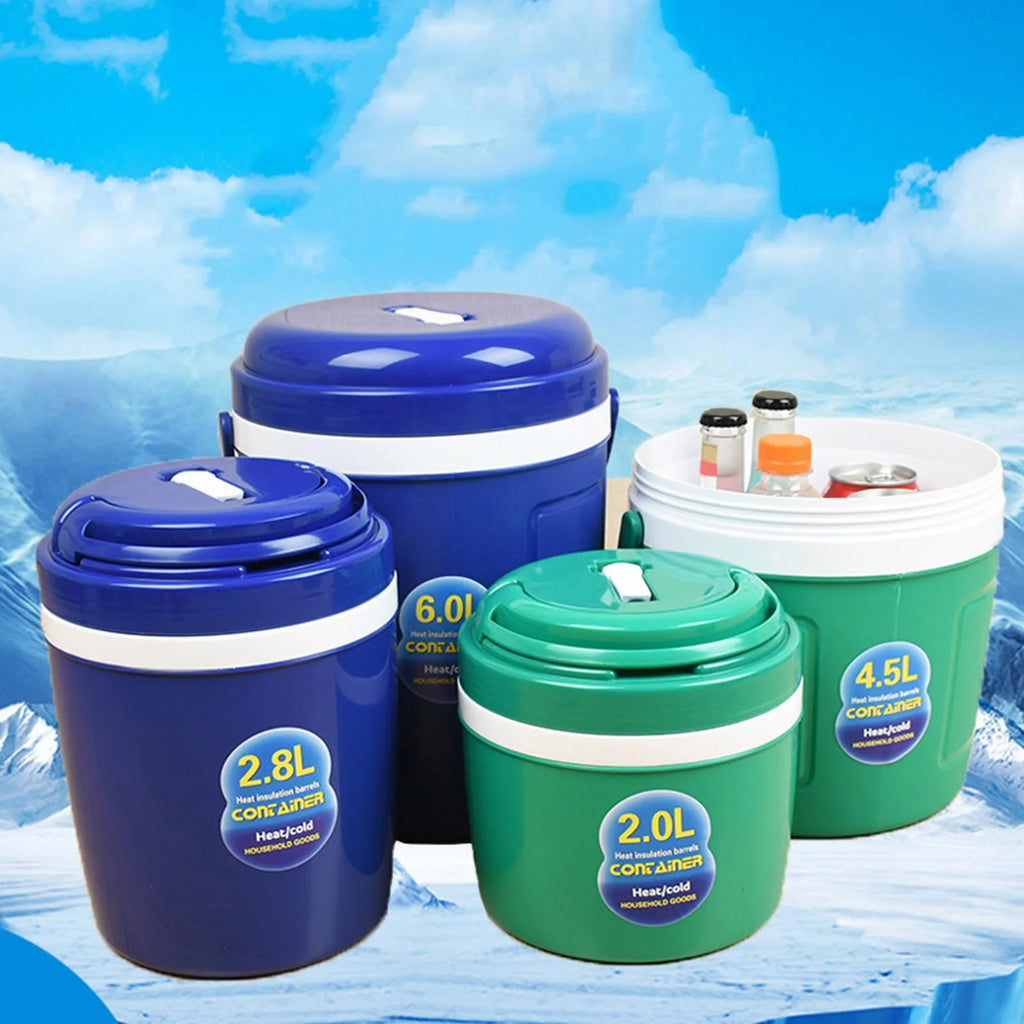 Green Insulated Beverage Bucket 4.5L K481