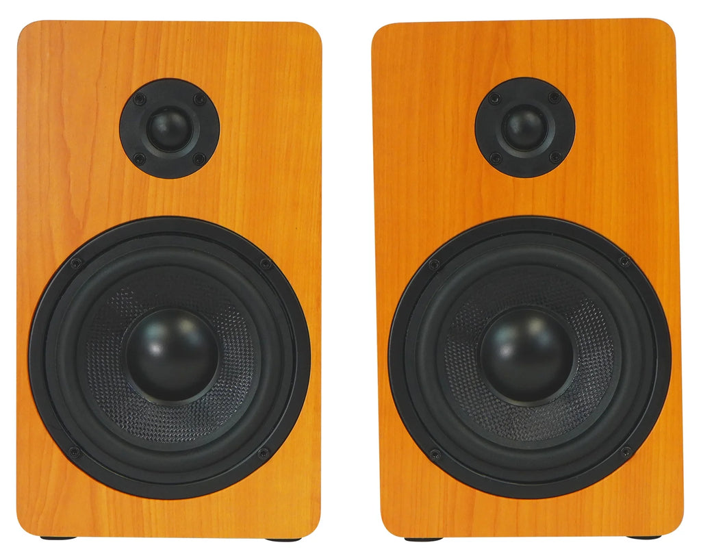 Receiver with 2 Bookshelf Speakers, Stands, and Speaker Wire B368869