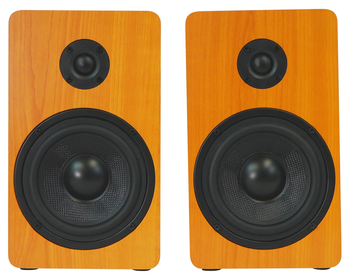 Receiver with 2 Bookshelf Speakers, Stands, and Speaker Wire B368869