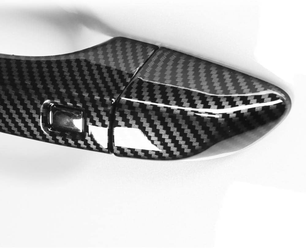 Carbon Fiber ABS 4PCS Door Handle Covers U32368