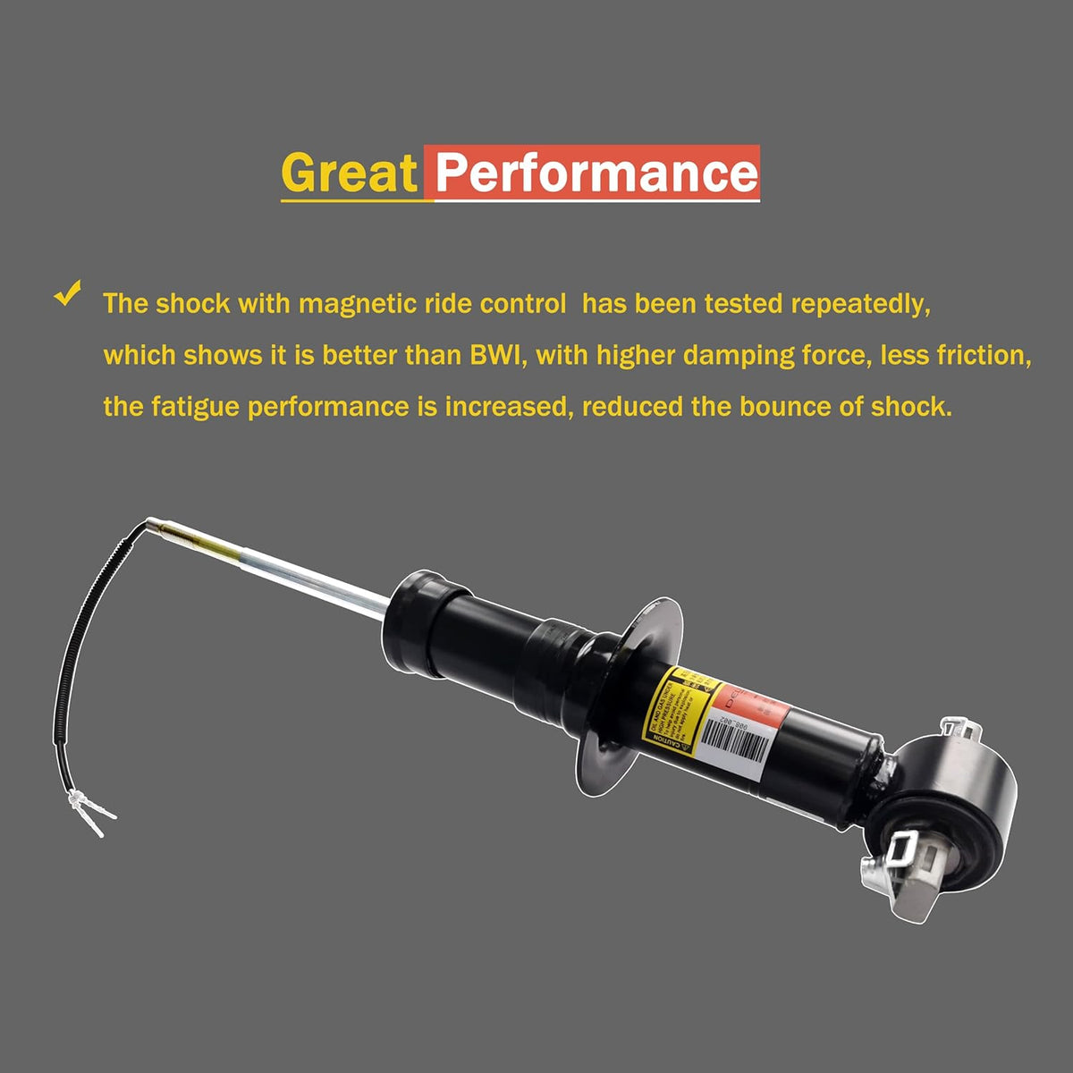 Pair Front Struts Shock Absorber w/Magnetic Control R507067
