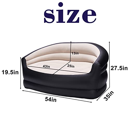 Inflatable Air Sofa for Camping, Double Size Y73860