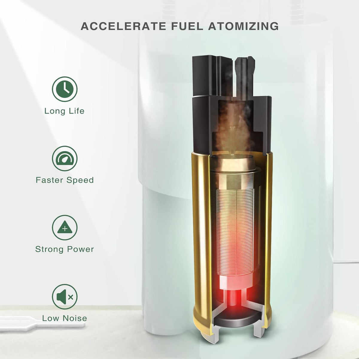 Electric Fuel Pump Assembly with Pressure Sensor Pack of 2 V849