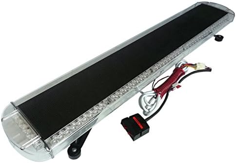 Black Aluminium 53" 108 LED Emergency Warning LightBar C91349