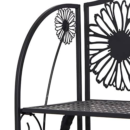 Black Iron Baker's Rack A771
