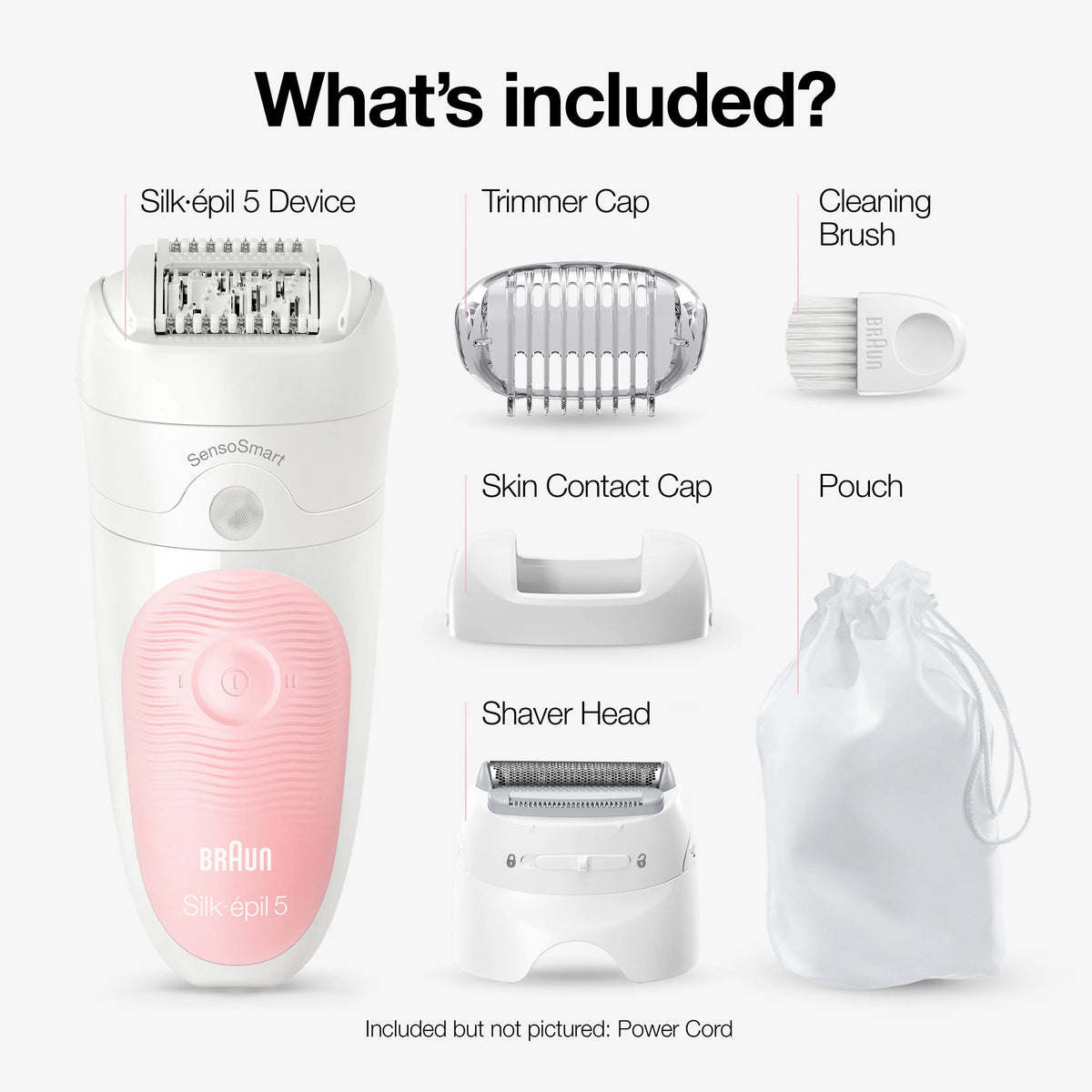White Pink Epilator Y954078