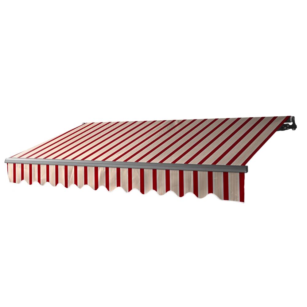 Black Frame Retractable Patio Awning 12 x 10 ft Y629