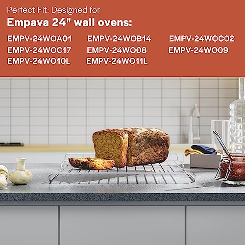 24 inch Electric Single Wall Oven with Convection System, Stainless Steel E7913
