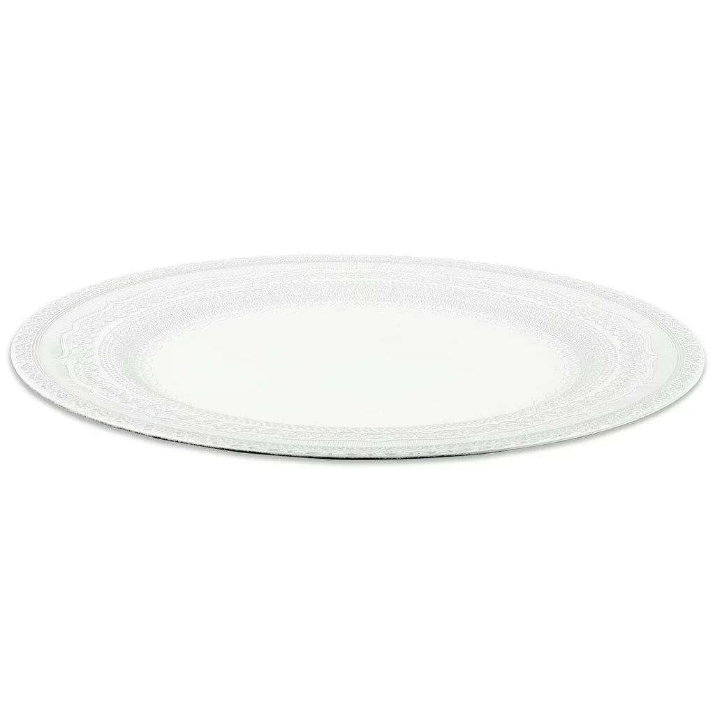 Ivory Acrylic Charger Plates Set of 4 C554760