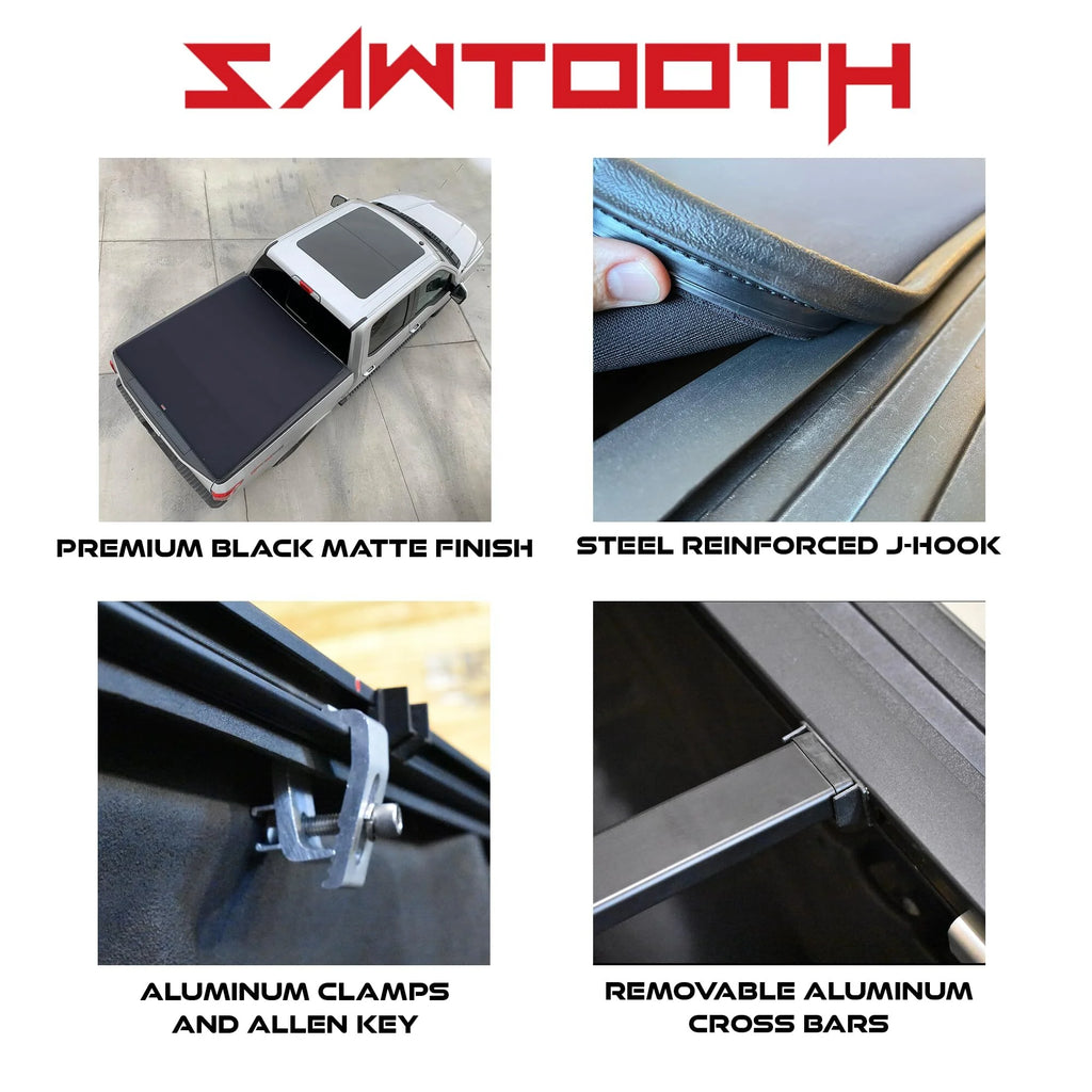 Sawtooth Expandable Tonneau Cover R4231