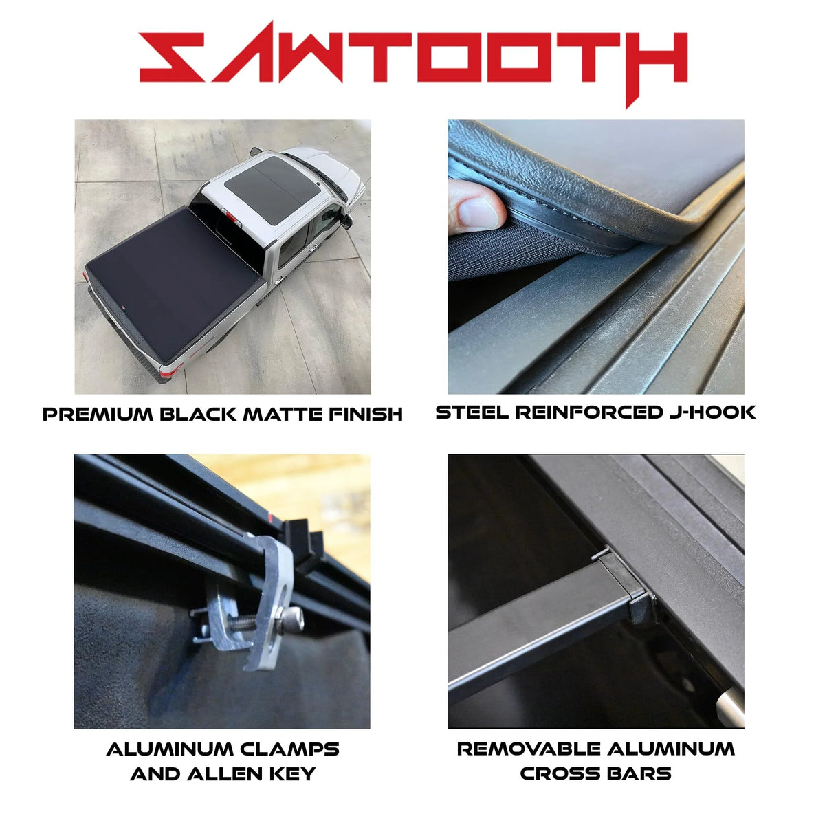 Sawtooth Expandable Tonneau Cover R4231