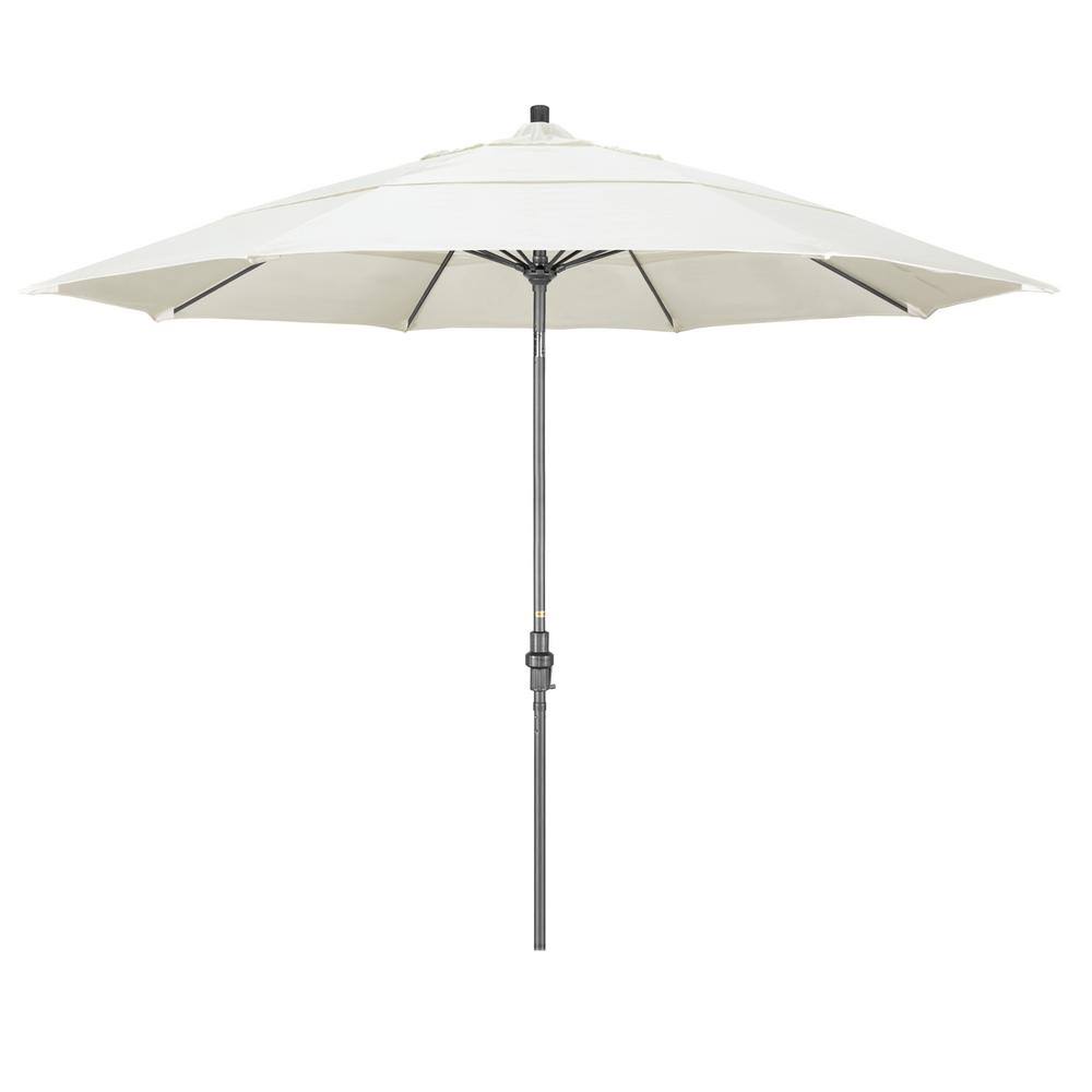 11' Patio Umbrella with Aluminum Pole Fiberglass Ribs I761235