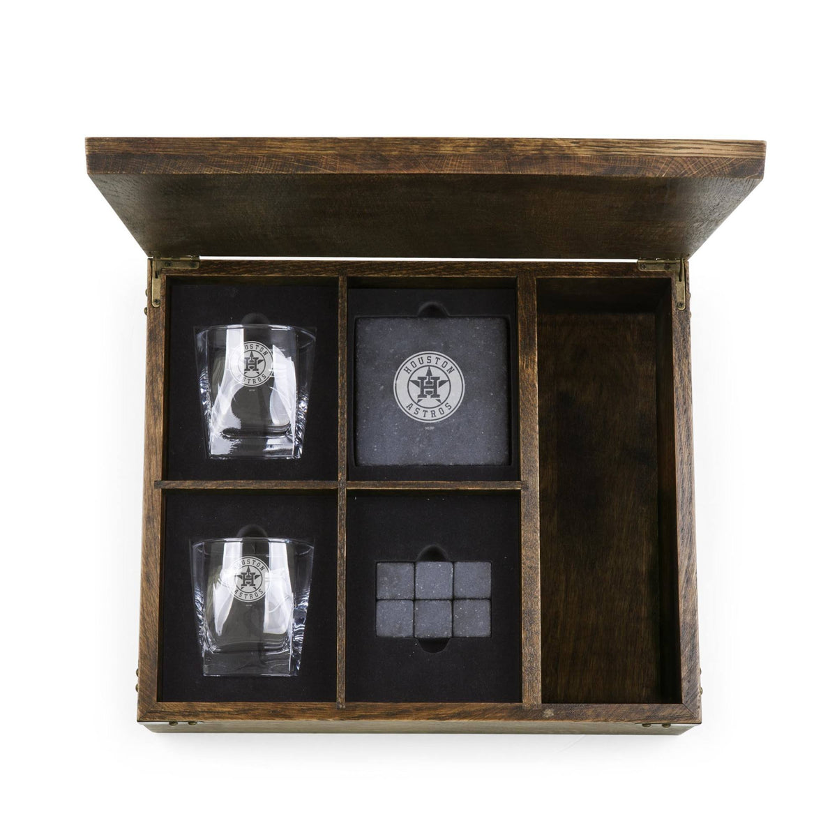 Oak Whiskey Box Gift Set D316239