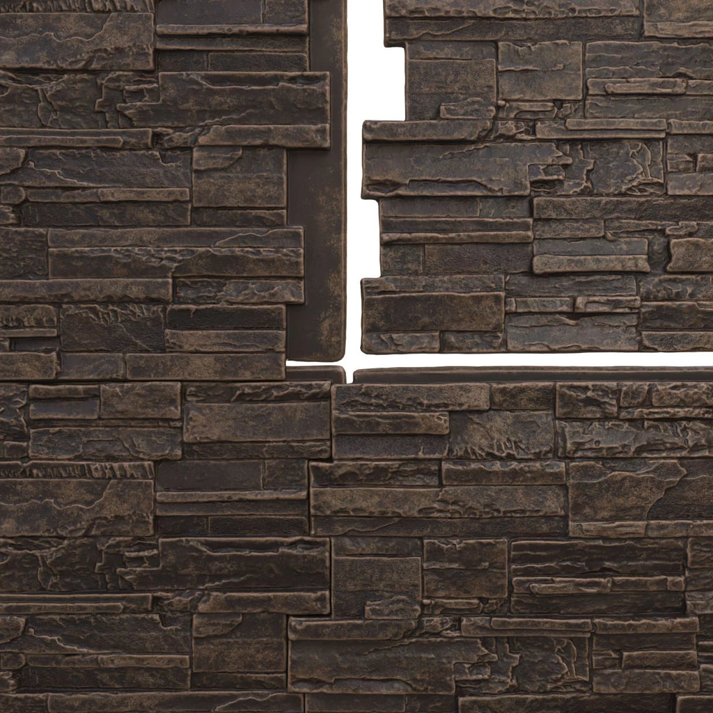 Faux Stone Siding Panel V365151